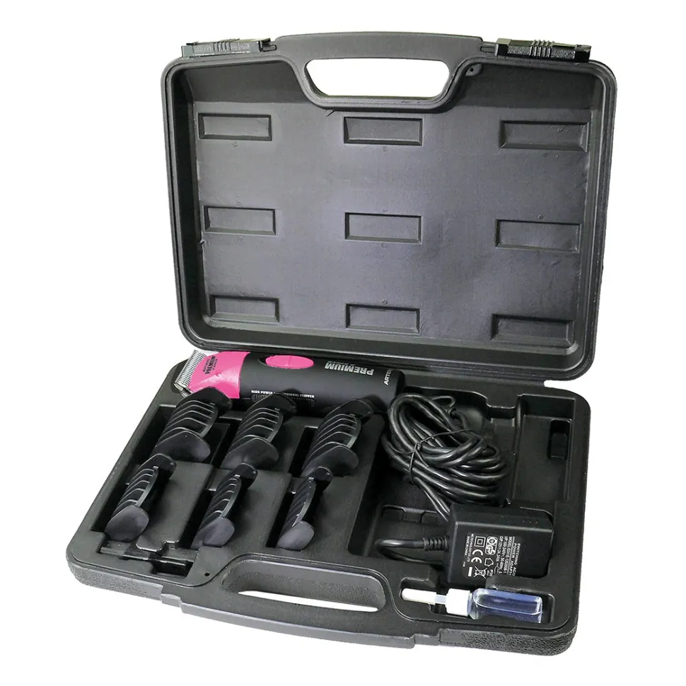 Premium Pink Professional Grooming Clipper by Artero