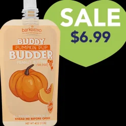 Pumpkin Pup Buddy Budder 4oz by Bark Bistro