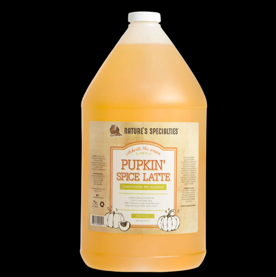 Pupkin Spice Latte Shampoo Gallon by Nature's Specialties