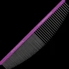 6.5" 50/50 Purple Half-Moon Comb by PetStore.Direct