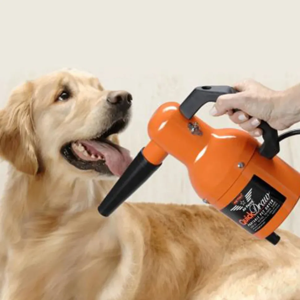 Quick Draw Compact Dog Dryer Variable Speed by Metrovac