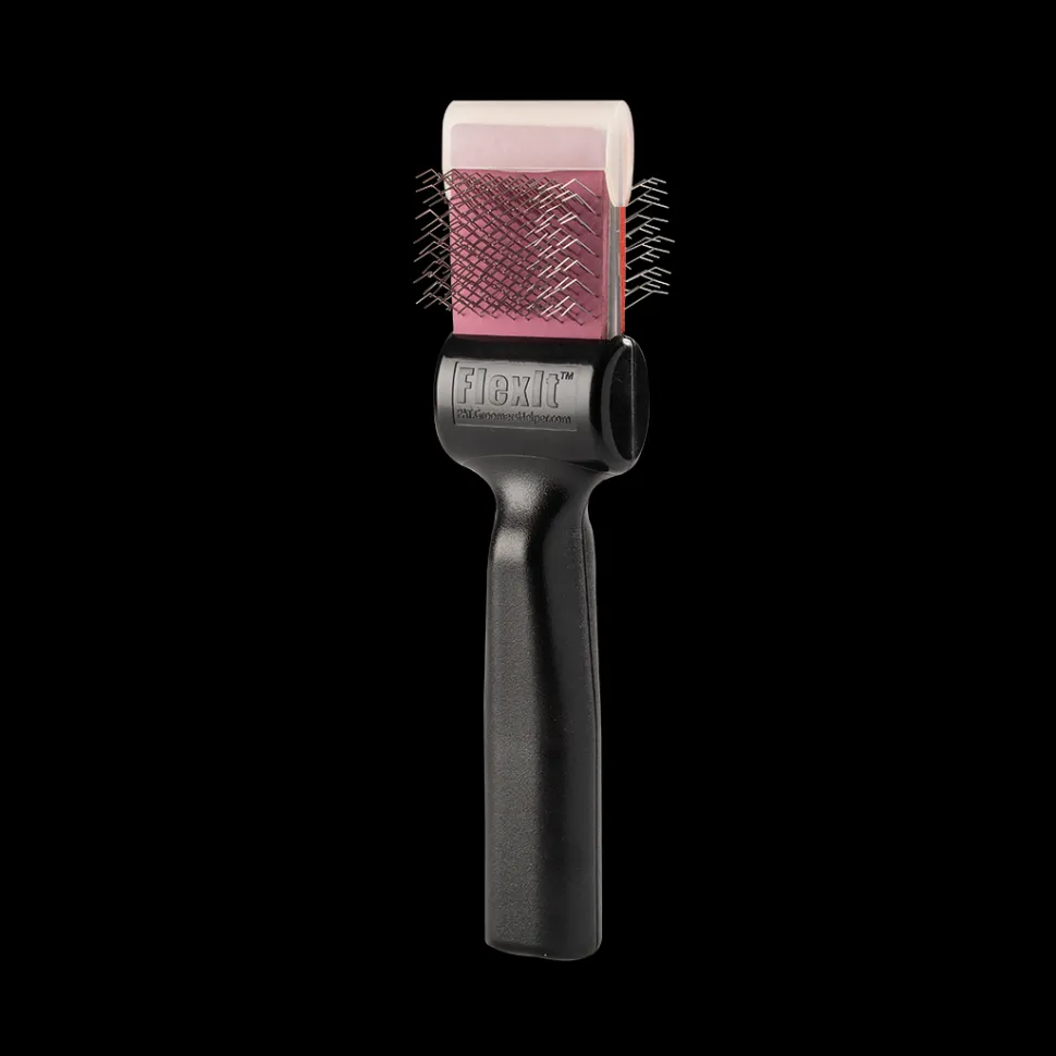 Red/Purple Finishing Combo Single Brush by FlexIt