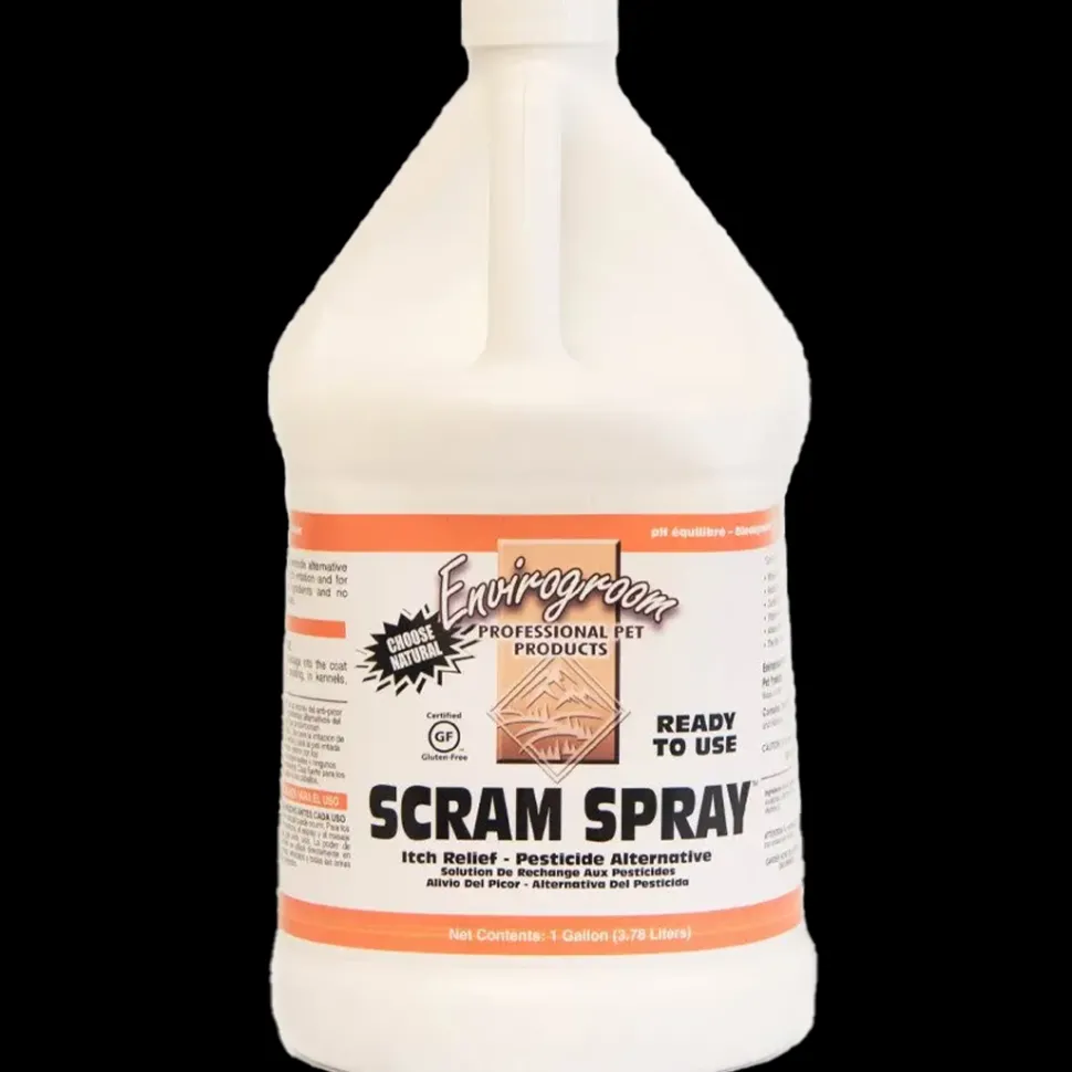 Scram Anti-Itch Pesticide Alternative Spray 1 Gallon by Envirogroom