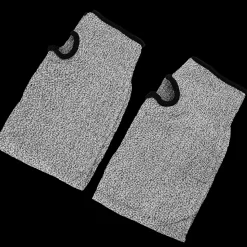 Set of 2 Gray Cut Resistant 18" Sleeves For Cat Protection