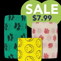 Set of 3 Vet Wraps 2", 3" and 4" by PetStore.Direct