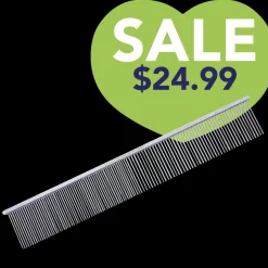 9" 50/50 Silver Buttercomb by PetStore.Direct