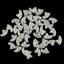 Silver Sparkle Feline Large Nail Caps by Soft Claws
