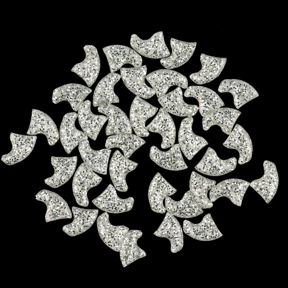 Silver Sparkle Feline Large Nail Caps by Soft Claws