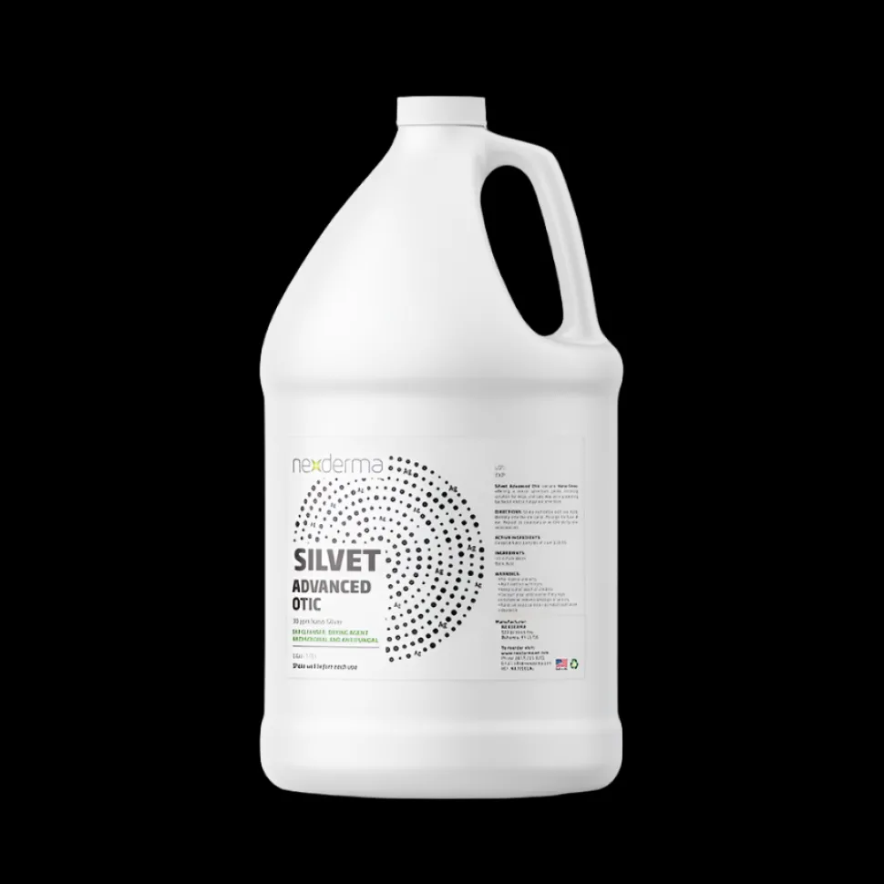 Silvet Advanced Otic Ear Cleaner Gallon by Nexderma