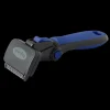 Small Deshedding Tool Blue For Long Coat Dogs by Refuresh