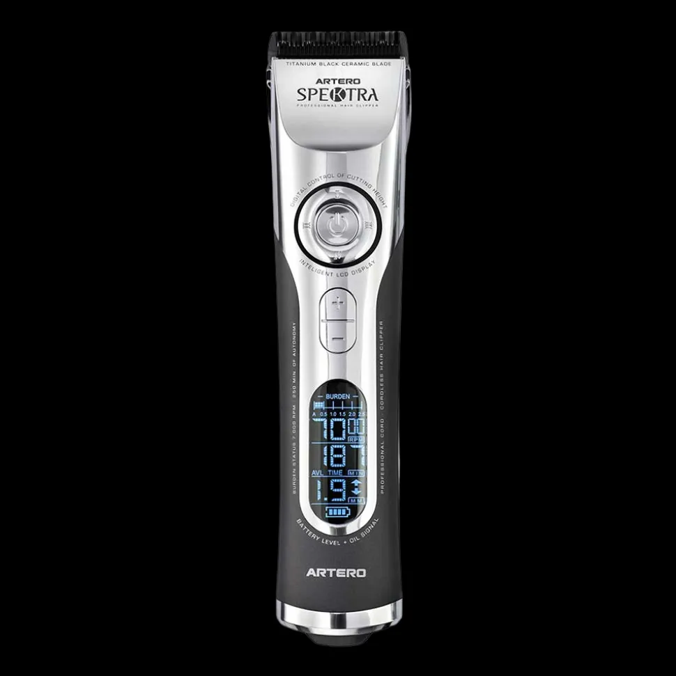 Spektra Clipper with Metaplex 8pc Metal Comb Set and Katana Blade by Artero