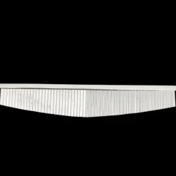 7.5" Stainless Steel 50/50 Half-Moon Comb by PetStore.Direct