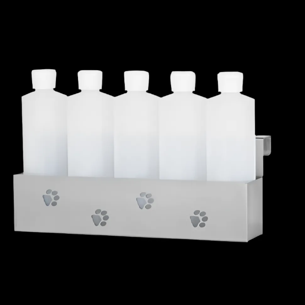 Stainless Steel Bottle Holder - 16oz (5) Bottles by PetLift