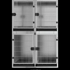 Stainless Steel Cage Banks by PetStore.Direct