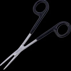 5.5" Straight Hairmostat Ear Hair Puller and Tick Remover Black 703S by Aaronco