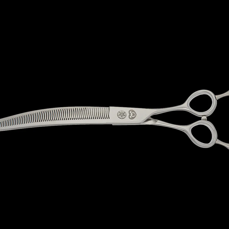 8" 60T Curved Blender Thinner Shear by PetStore.Direct