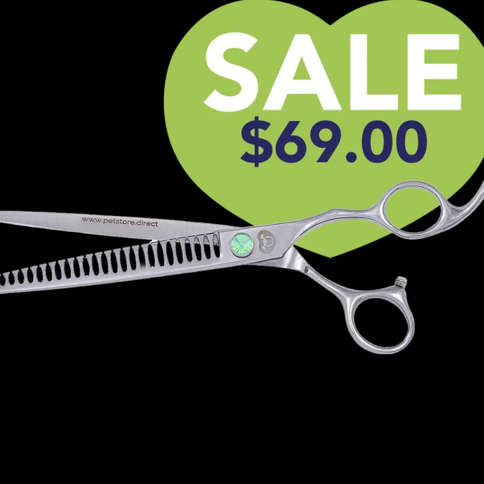 7" 24T Straight Chunker Shears by PetStore.Direct