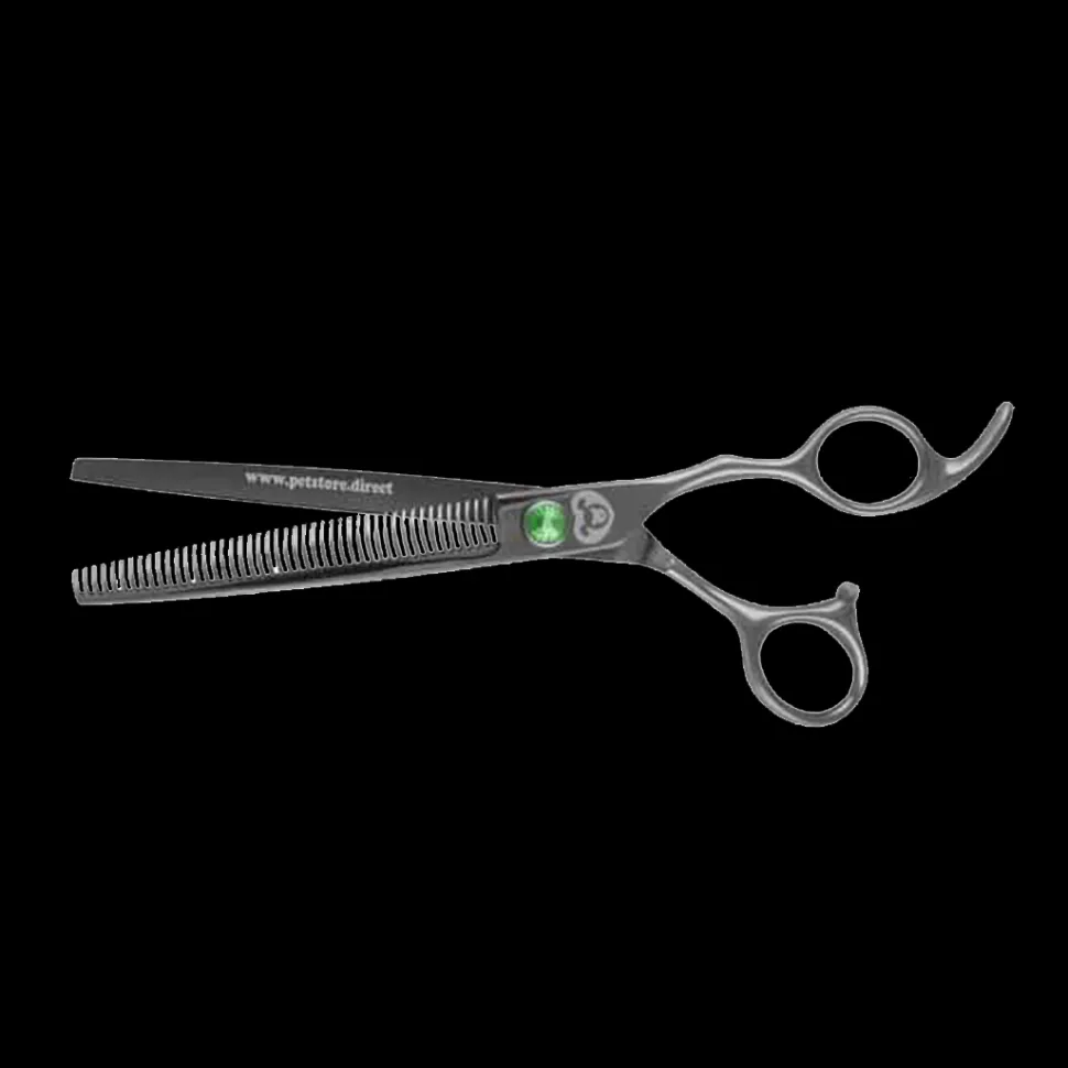 7" 46T Straight Thinning Shears by PetStore.Direct