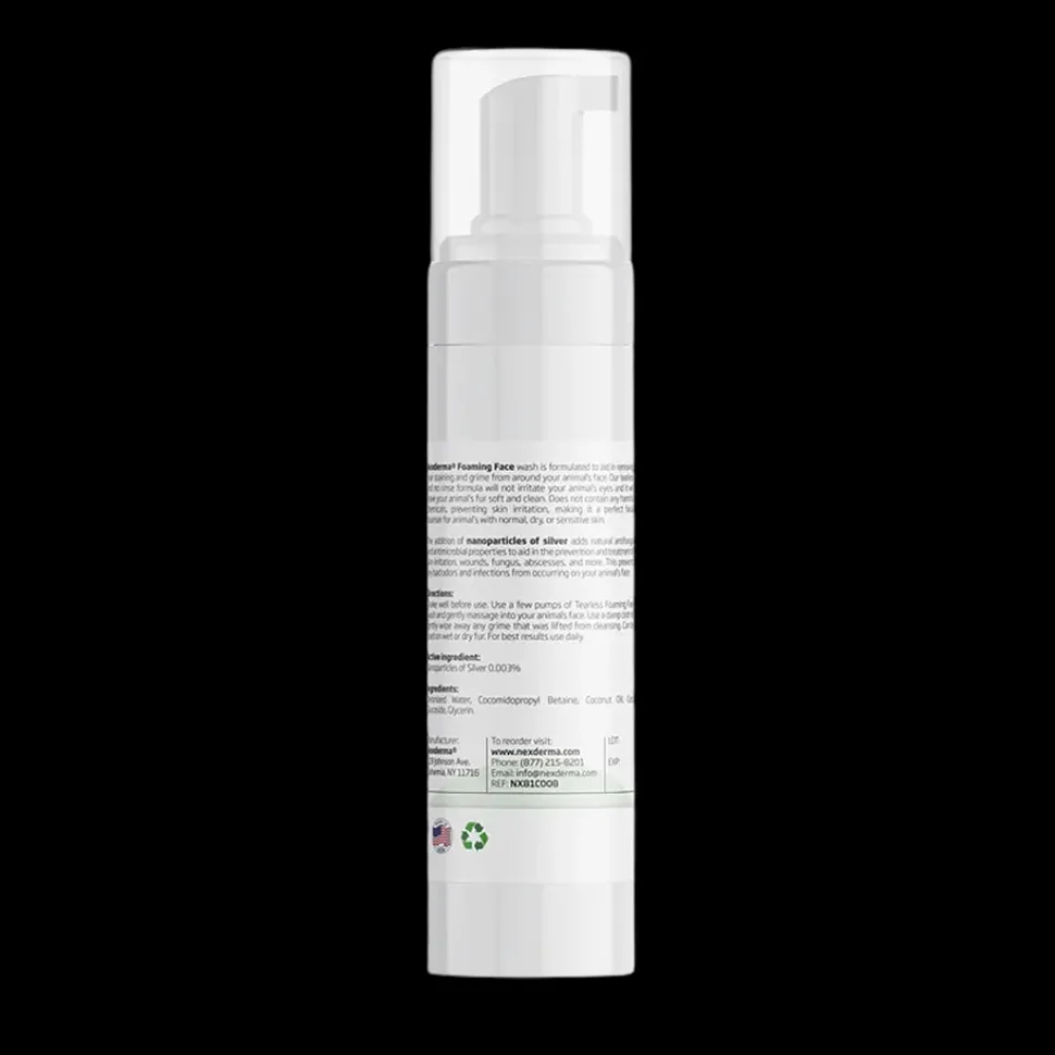 Tearless Foaming Face Cleanser 8oz by Nexderma