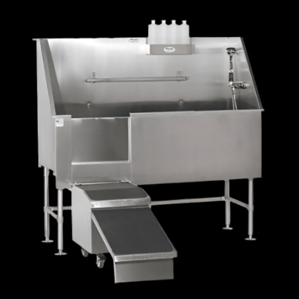 The AquaQuest Walk-In 58″ Tub by PetLift