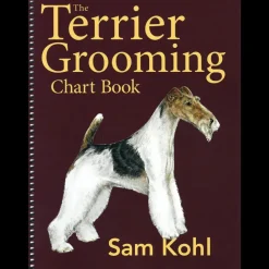 The Terrier Grooming Chart Book by Sam Kohl Large 9"x12" Format