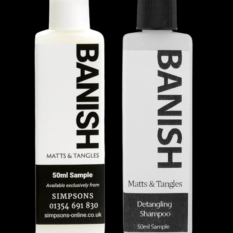 Trial Size Duo : Shampoo and Conditioner by Banish