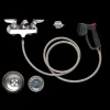 Tub Plumbing Complete Set-up 4″ Center with Drain Assembly by PetLift