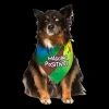 Wagging Positivity Dog Bandana by Dog Fashion Living