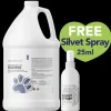 Whitening Shampoo Gallon with Free Silvet Spray 25ml by Nexderma