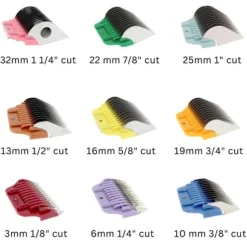 Wide Snap on Comb Attachment Set by PetStore.Direct