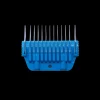 3/8" #2 Wide Snap-On Combs Blue by Artero
