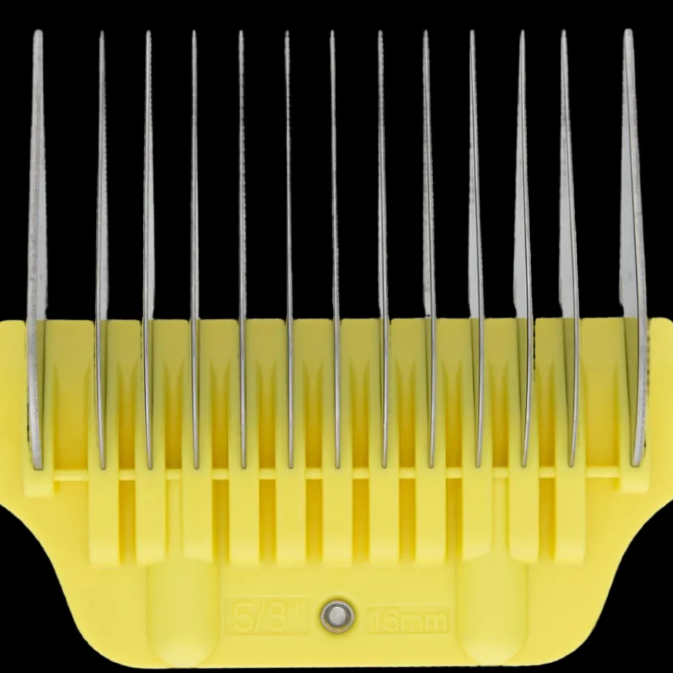 #0 5/8″ Yellow Wide Snap on Comb by PetStore.Direct