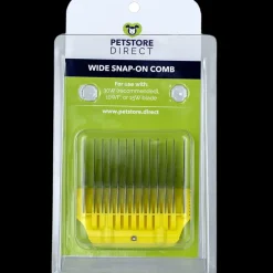 #0 5/8″ Yellow Wide Snap on Comb by PetStore.Direct